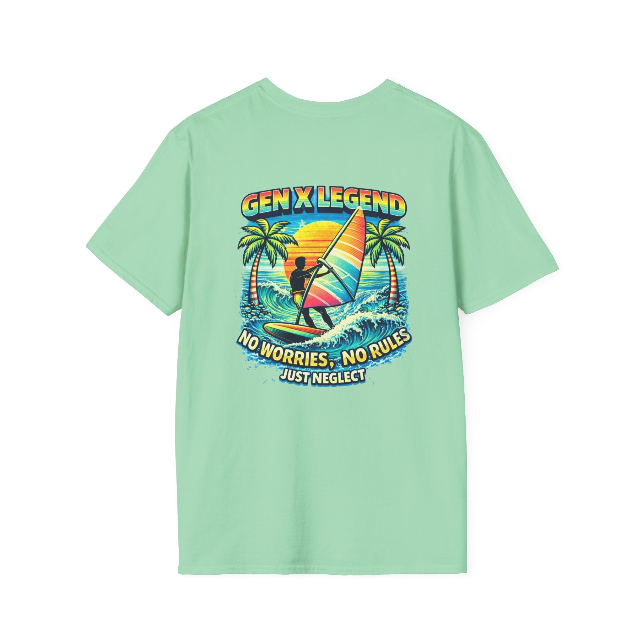 Gen X Legend T-Shirt — 80's Heatwave - 'No Worries'