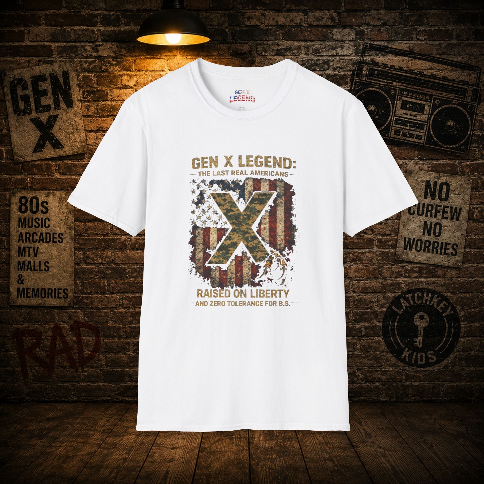 Gen X Legend T-Shirt — 'Last Real Americans'