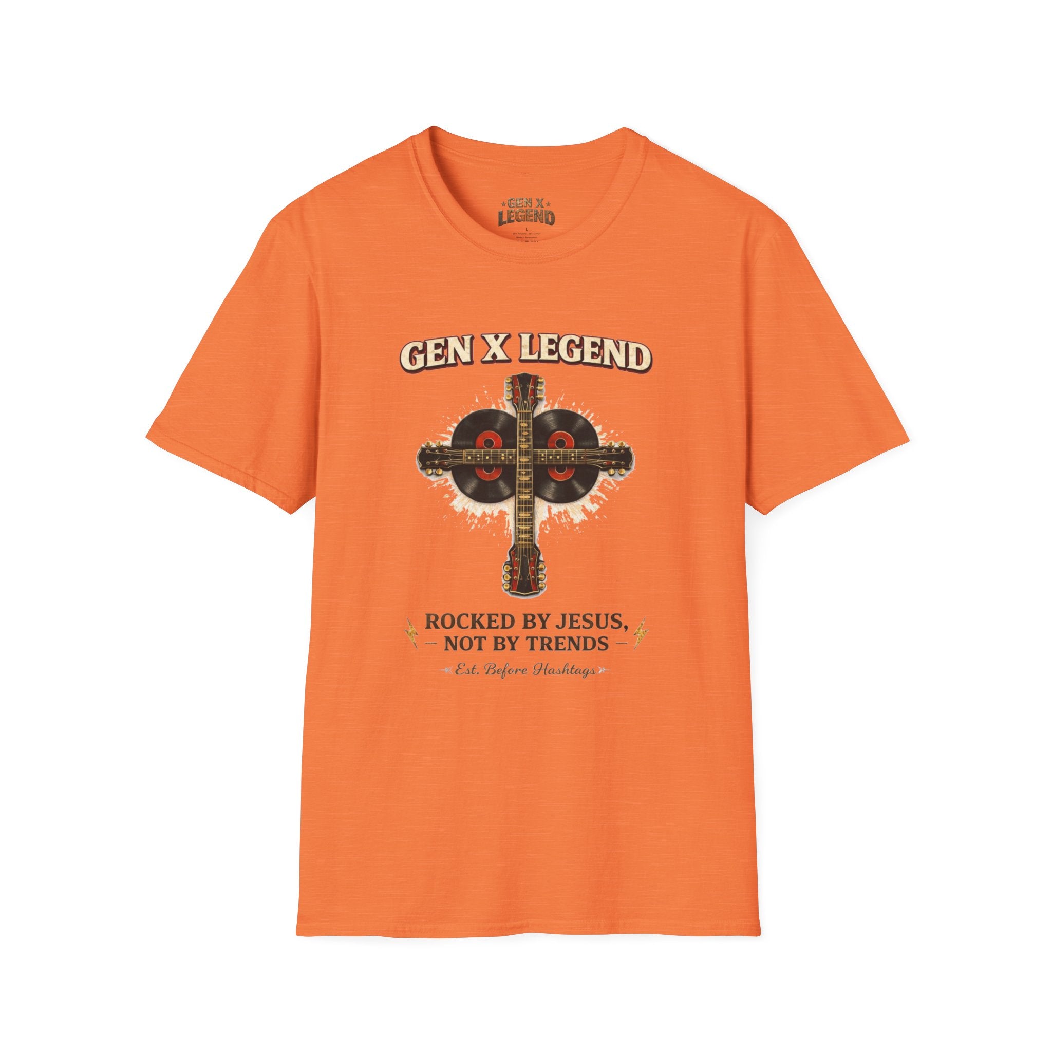 Gen X Legend T-Shirt — 'Rocked by Jesus'