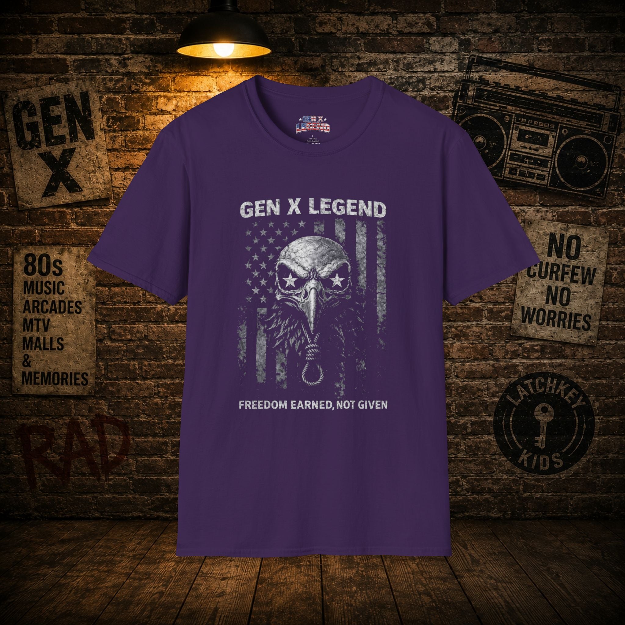Gen X Legend T-Shirt — 'Freedom Earned'