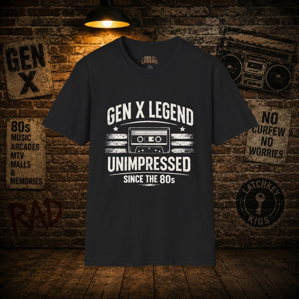Gen X Legend T-Shirt — 'Unimpressed'