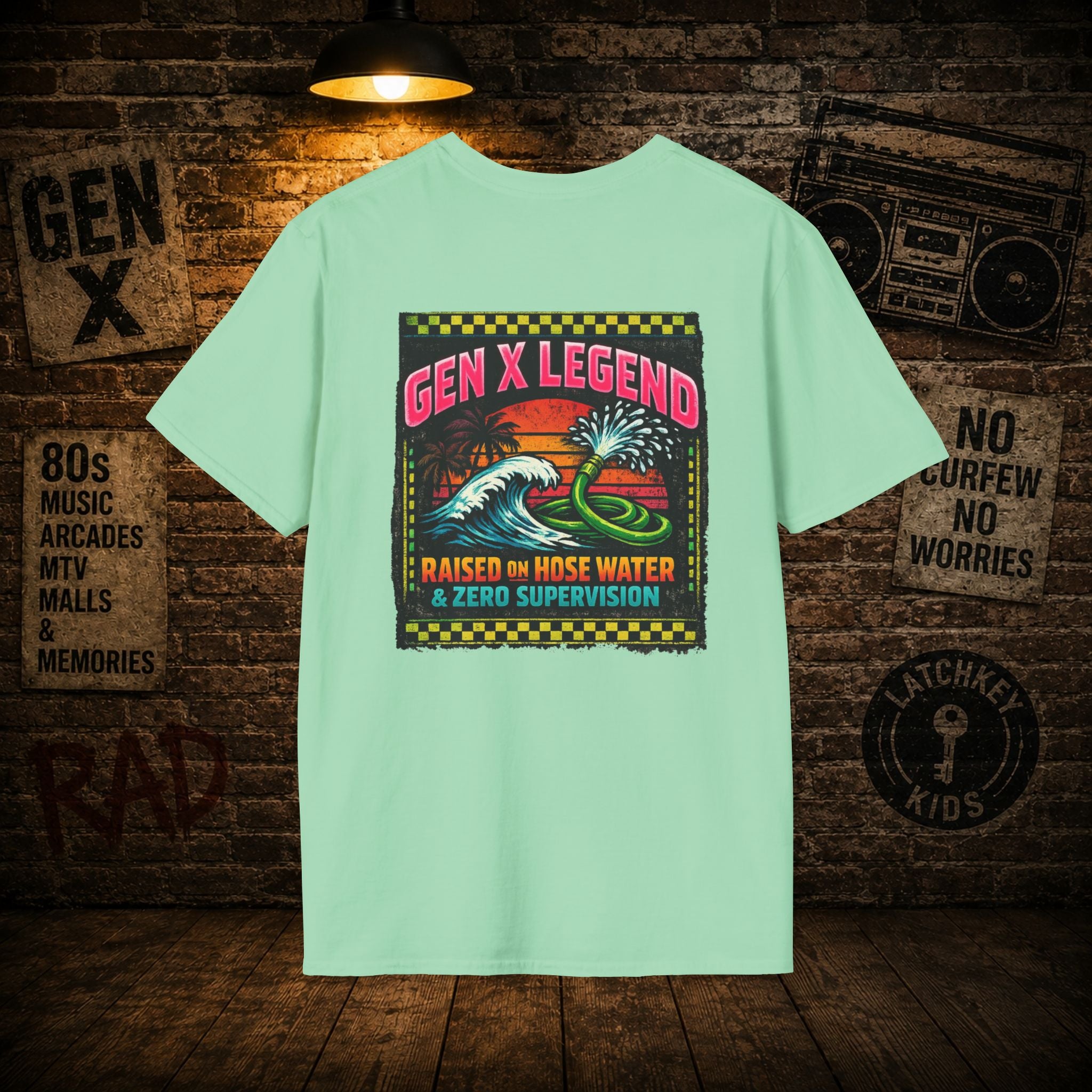 Gen X Legend T-Shirt — 80's Heatwave - 'Hose Water'