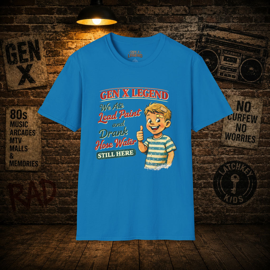 Gen X Legend T-Shirt — 'Ate Lead Paint' Tee