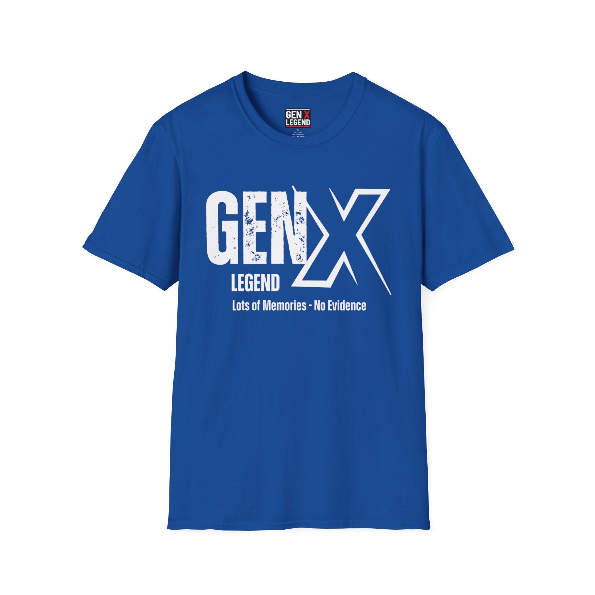 Gen X Legend T-Shirt — 'No Evidence'