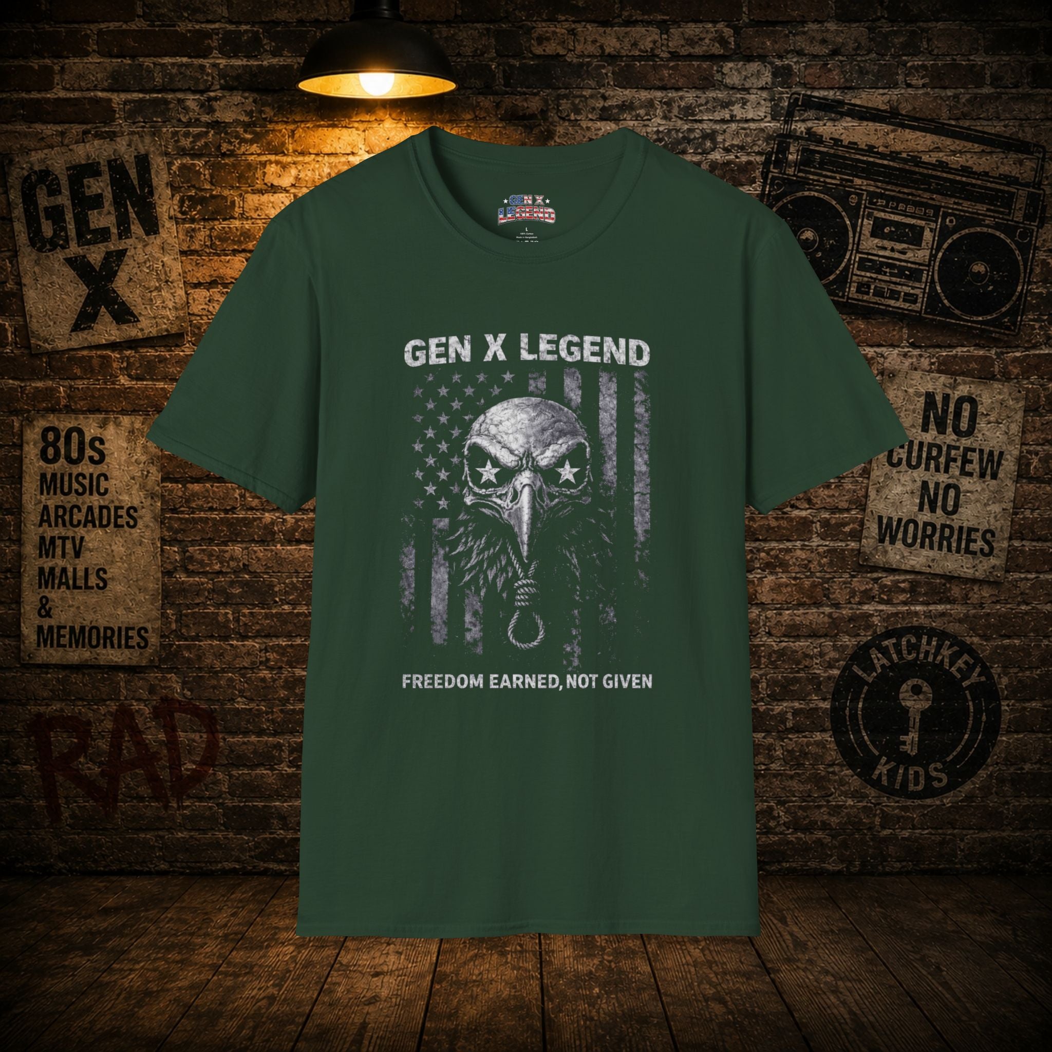 Gen X Legend T-Shirt — 'Freedom Earned'