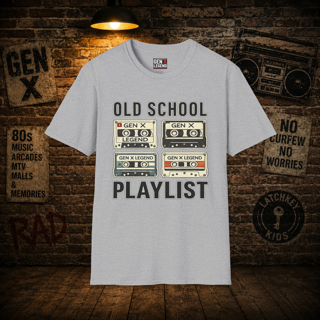 Gen X Legend T-Shirt — 'Old School Playlist'
