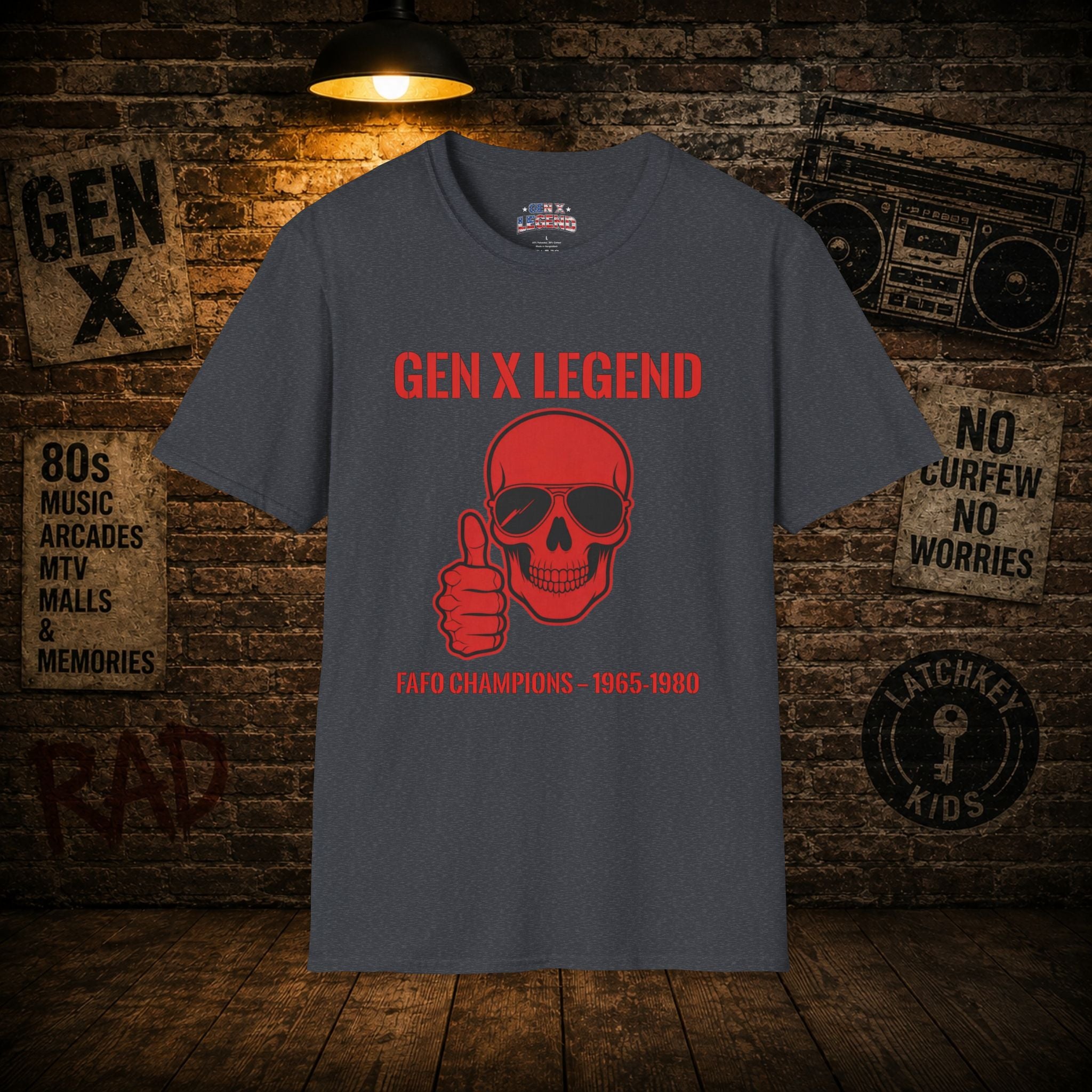 Gen X Legend T-Shirt — 'FAFO Champions'