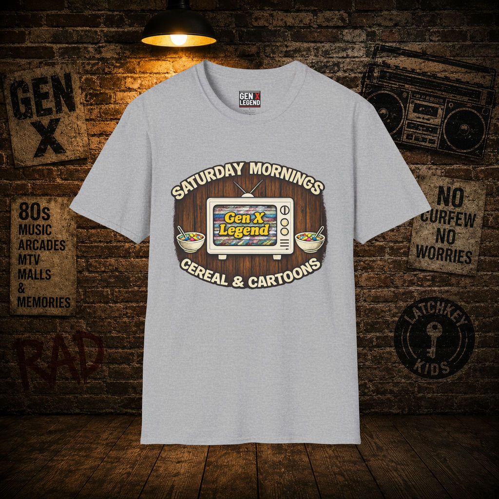 Gen X Legend T-Shirt — 'Saturday Mornings'