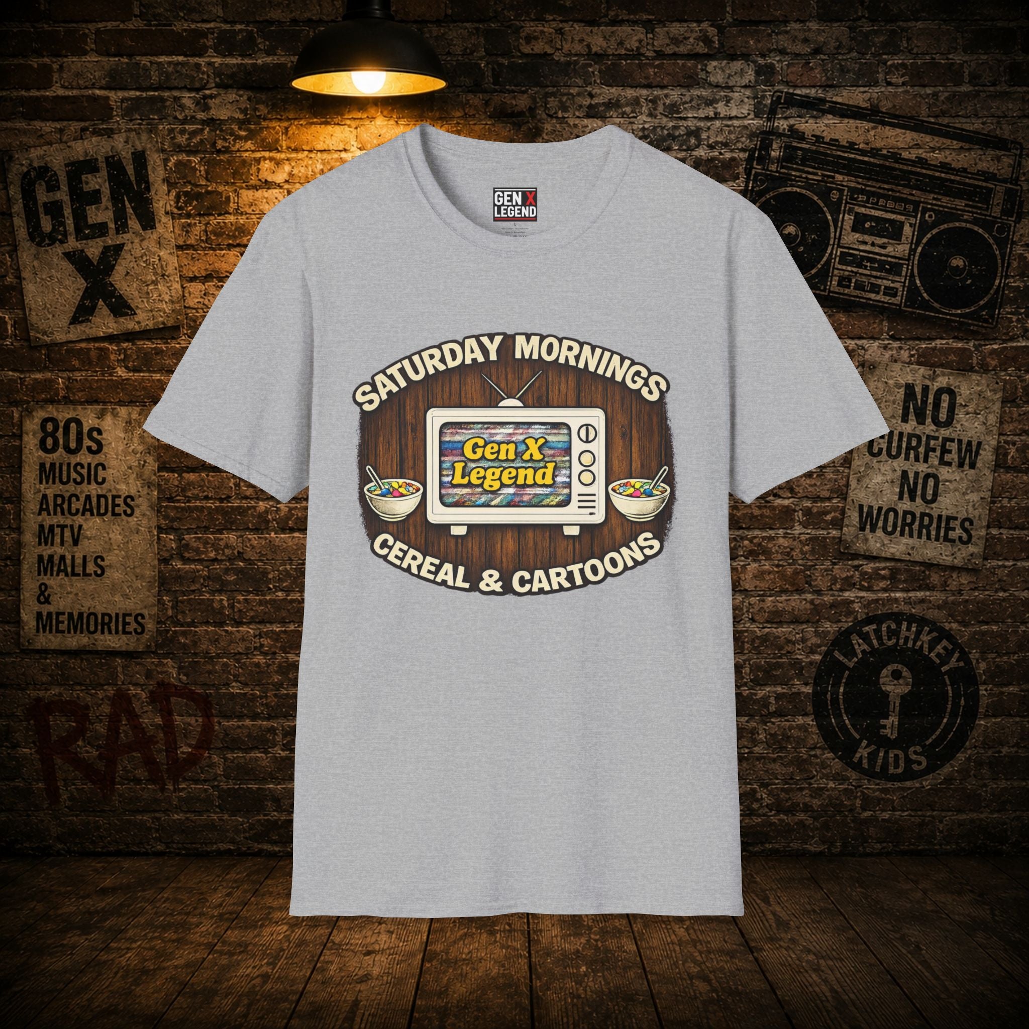 Gen X Legend T-Shirt — 'Saturday Mornings'